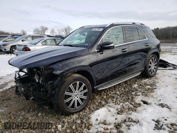 2024 Mercedes-Benz GLE 450 с VIN 4JGFB5KB3RB179812, выставлен на аукционе Copart как лот 83821884 с пробегом 4 287 миль миль и Списание • Salvage title. История ставок и продаж доступна на DreamBid. Изображение 1.