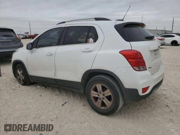 2017 Chevrolet Trax LT with VIN 3GNCJLSB1HL142776, listed as a Copart auction lot 43026035 with 106,049 mi miles and Salvage Title. Bid and sale history available at carsss.com. Image 2.