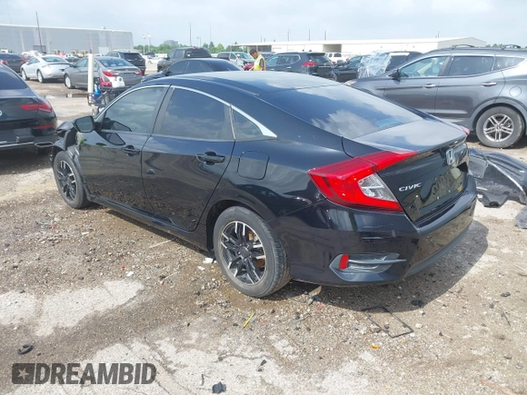 2017 Honda Civic LX with VIN 19XFC2F58HE017759, listed as a IAAI auction lot 42458474 with 111,588 mi miles and . Bid and sale history available at DreamBid. Image 3.