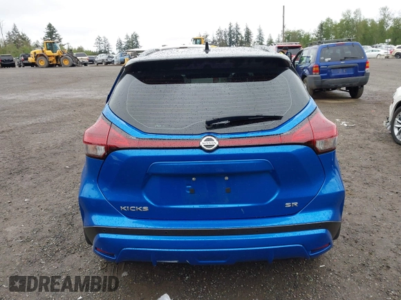 2021 Nissan Kicks SR with VIN 3N1CP5DV8ML561716, listed as a IAAI auction lot 42141359 with 18,137 mi miles and . Bid and sale history available at carsss.com. Image 16.
