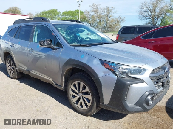 2025 Subaru Outback Premium with VIN 4S4BTACC7S3169389, listed as a IAAI auction lot 42180479 with 13,479 mi miles and . Bid and sale history available at DreamBid. Image 1.