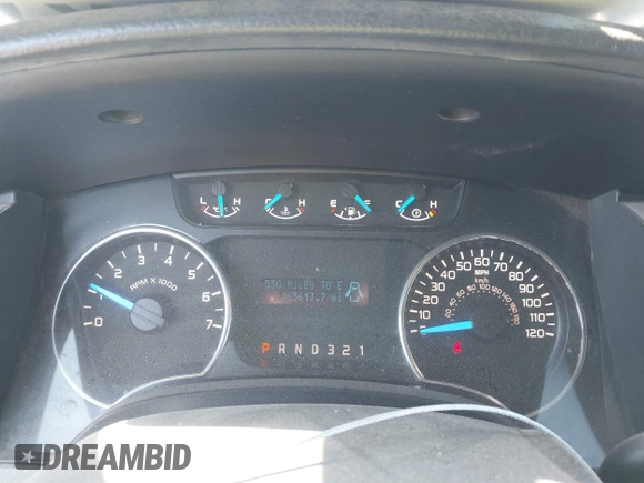 2014 Ford F-150 XL with VIN 1FTFW1EF4EFB17967, listed as a IAAI auction lot 41965216 with 165,617 mi miles and . Bid and sale history available at carsss.com. Image 7.