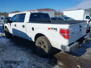2014 Ford F-150 XL with VIN 1FTFW1EF3EFC76818, listed as a IAAI auction lot 41217824 with 155,317 mi miles. Bid and sale history available at carsss.com. Image 3.