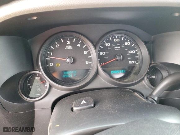 2007 Chevrolet Silverado 1500 Work Truck with VIN 1GCEC14CX7Z551498, listed as a Copart auction lot 49905145 with 126,429 mi miles and Non Repairable. Bid and sale history available at carsss.com. Image 9.
