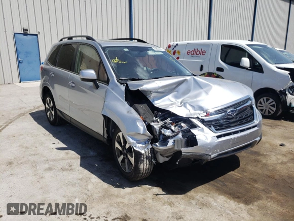 2018 Subaru Forester Premium with VIN JF2SJADC4JH575111, listed as a Copart auction lot 39692882 with 23,443 mi miles and . Bid and sale history available at DreamBid. Image 1.