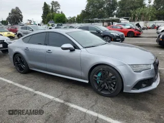 2017 Audi S7 Premium Plus with VIN WAUWFAFCXHN045149, listed as a Copart auction lot 53451183 with 66,755 mi miles. Bid and sale history available at carsss.com. Image 4.