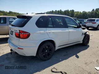2011 BMW X5 M with VIN 5YMGY0C57BLK26432, listed as a Copart auction lot 67023344 with 74,800 mi miles and Salvage Title. Bid and sale history available at carsss.com. Image 3.