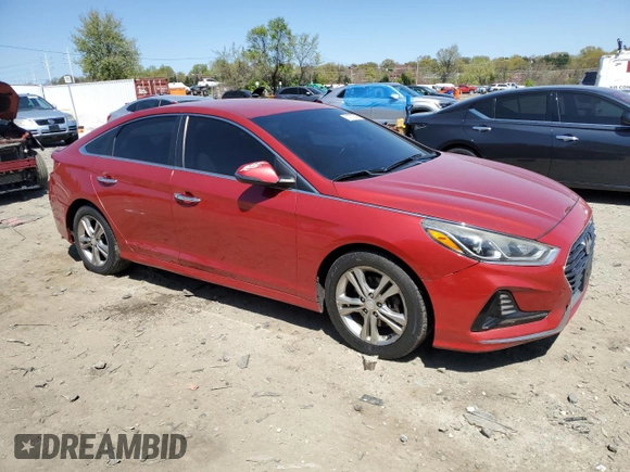 2018 Hyundai Sonata Sport with VIN 5NPE34AF4JH631829, listed as a Copart auction lot 51757045 with 178,596 mi miles and Salvage Title. Bid and sale history available at carsss.com. Image 4.