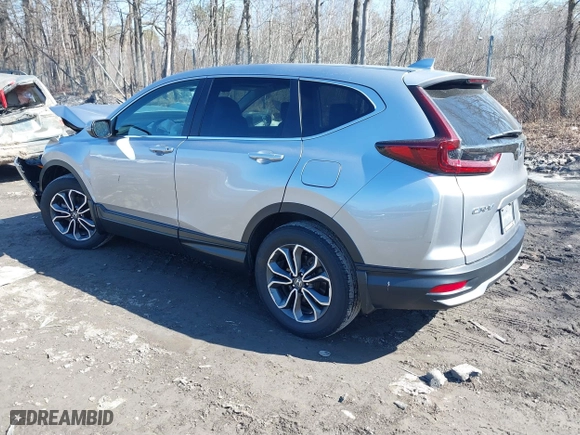 2022 Honda CR-V EX-L with VIN 2HKRW2H81NH651885, listed as a IAAI auction lot 41776851 with 19,116 mi miles. Bid and sale history available at carsss.com. Image 3.