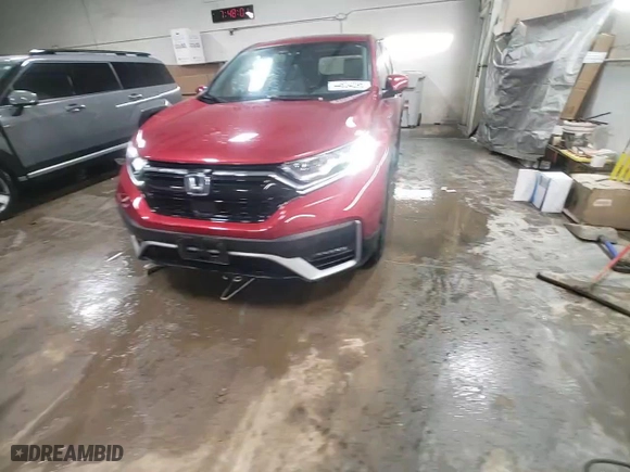 2020 Honda CR-V Hybrid EX-L with VIN 7FART6H86LE005323, listed as a Copart auction lot 44634295 with 36,736 mi miles and Salvage Title. Bid and sale history available at carsss.com. Image 13.