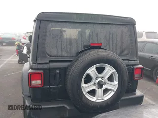 2022 Jeep Wrangler Unlimited Sport with VIN 1C4HJXDG1NW251565, listed as a IAAI auction lot 41163076 with 24,877 mi miles and . Bid and sale history available at DreamBid. Image 16.