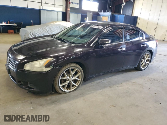 2010 Nissan Maxima SV with VIN 1N4AA5AP7AC846576, listed as a Copart auction lot 56277125 with 219,851 mi miles and Clean title. Bid and sale history available at DreamBid. Image 1.