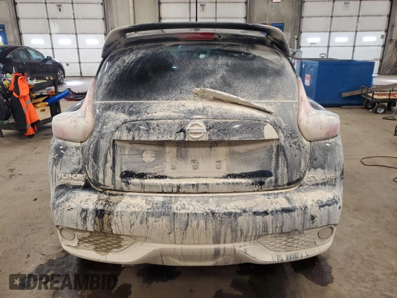2017 Nissan Juke SL with VIN JN8AF5MV2HT752464, listed as a Copart auction lot 45481195 with 91,573 mi miles and Salvage Title. Bid and sale history available at DreamBid. Image 6.