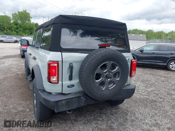 2023 Ford Bronco with VIN 1FMEE5BP2PLB15668, listed as a IAAI auction lot 42342195 with 46,060 mi miles and . Bid and sale history available at DreamBid. Image 6.