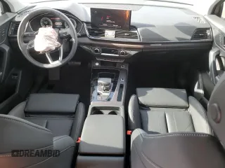 2024 Audi Q5 S line Premium with VIN WA1G2AFY2R2079310, listed as a Copart auction lot 56993615 with 4,484 mi miles and Salvage title. Bid and sale history available at DreamBid. Image 8.
