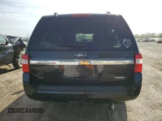 2015 Ford Expedition Max XLT with VIN 1FMJK1JT8FEF11525, listed as a Copart auction lot 52504515 with 157,248 mi miles and Salvage title. Bid and sale history available at DreamBid. Image 6.