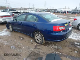 2009 Mitsubishi Galant ES with VIN 4A3AB36F09E029426, listed as a IAAI auction lot 41602397 with 189,226 mi miles and . Bid and sale history available at DreamBid. Image 3.