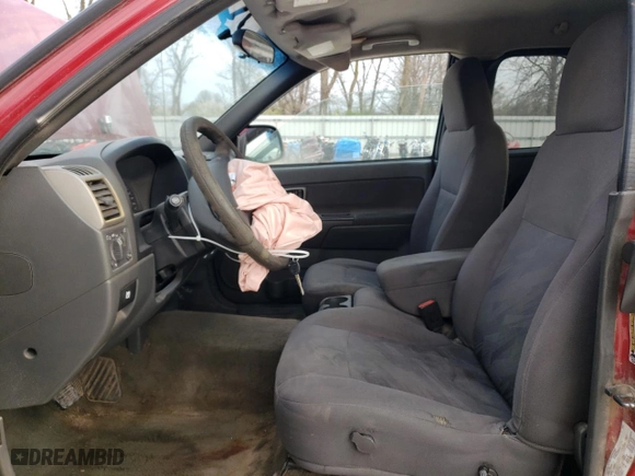 2005 Chevrolet Colorado LS Z85 with VIN 1GCCS196958165235, listed as a Copart auction lot 46813124 with 334,349 mi miles and Salvage Title. Bid and sale history available at carsss.com. Image 7.