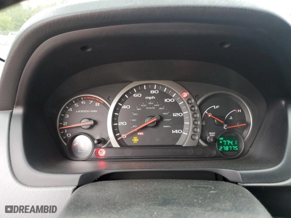 2004 Honda Pilot EX with VIN 2HKYF18584H540096, listed as a Copart auction lot 46114295 with 278,775 mi miles and Salvage Title. Bid and sale history available at carsss.com. Image 9.