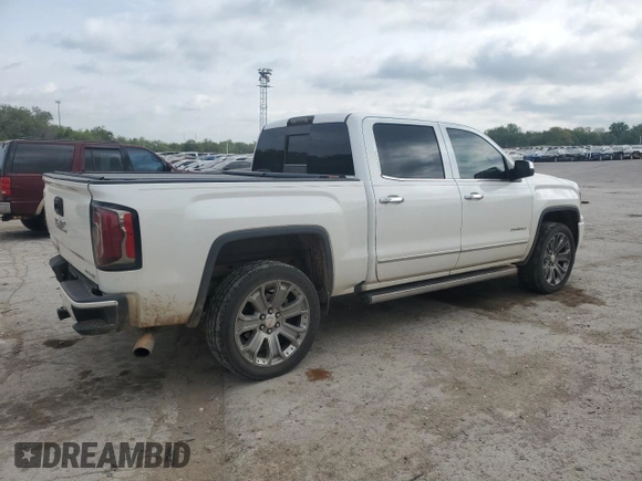 2017 GMC Sierra 1500 Denali with VIN 3GTU2PEJ6HG272209, listed as a Copart auction lot 53292975 with 106,499 mi miles and Salvage Title. Bid and sale history available at DreamBid. Image 3.