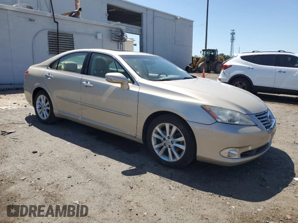 2010 Lexus ES 330 with VIN JTHBK1EG0A2409165, listed as a Copart auction lot 54787825 with 106,200 mi miles and Salvage Title. Bid and sale history available at DreamBid. Image 4.