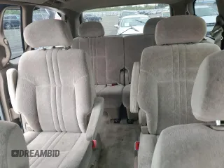 2000 Toyota Sienna LE with VIN 4T3ZF13C2YU217185, listed as a Copart auction lot 82407944 with 244,381 mi miles and Salvage Title. Bid and sale history available at carsss.com. Image 10.