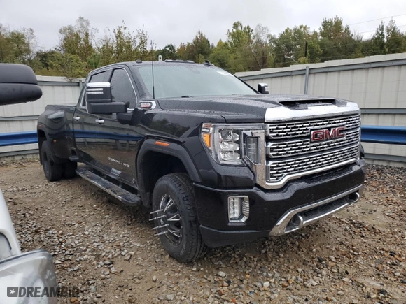 2020 GMC Sierra 3500HD Denali with VIN 1GT49WEY2LF261706, listed as a Copart auction lot 77884054 with 95,047 mi miles and Salvage Title. Bid and sale history available at carsss.com. Image 4.