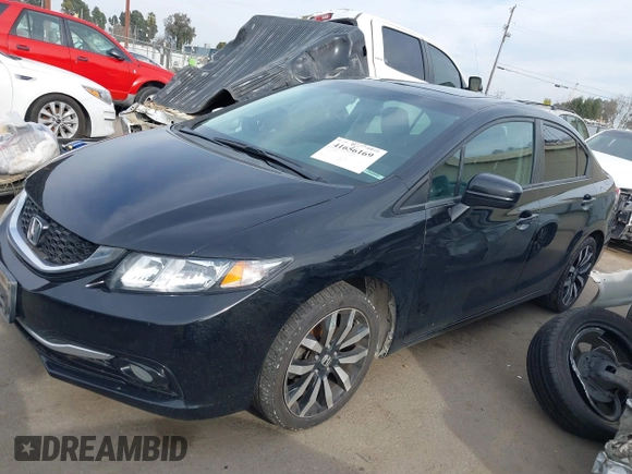 2015 Honda Civic EX-L z VIN 2HGFB2F93FH555049, wystawiony jako IAAI lot #41656169 z przebiegiem 217 745 mil mil oraz . Historia ofert i sprzedaży dostępna na DreamBid. Obrazek 14.