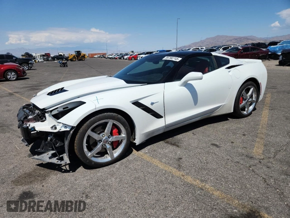 2015 Chevrolet Corvette 1LT с VIN 1G1YA2D73F5104585, выставлен на аукционе Copart как лот 59790745 с пробегом Не указан миль и Списание • Salvage title. История ставок и продаж доступна на DreamBid. Изображение 1.