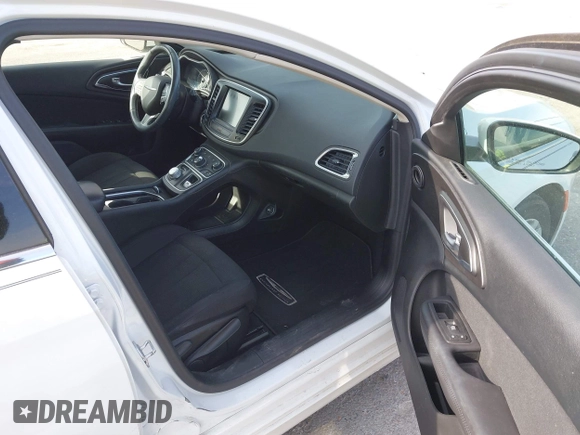 2016 Chrysler 200 Limited with VIN 1C3CCCAB1GN122910, listed as a IAAI auction lot 41836657 with 109,182 mi miles. Bid and sale history available at carsss.com. Image 5.