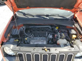 2017 Jeep Renegade Latitude with VIN ZACCJABBXHPF77140, listed as a Copart auction lot 54737895 with 157,373 mi miles and Salvage title. Bid and sale history available at DreamBid. Image 12.