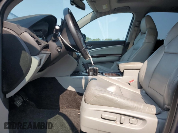 2014 Acura MDX Technology with VIN 5FRYD3H4XEB005620, listed as a Copart auction lot 57962935 with 229,452 mi miles and Salvage title. Bid and sale history available at DreamBid. Image 7.