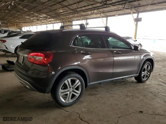 2016 Mercedes-Benz GLA with VIN WDCTG4EB2GJ222953, listed as a Copart auction lot 53157785 with 180,774 mi miles and Clean Title. Bid and sale history available at carsss.com. Image 3.
