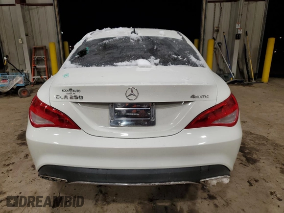 2018 Mercedes-Benz CLA 250 with VIN WDDSJ4GB7JN608354, listed as a Copart auction lot 42975224 with 102,556 mi miles and . Bid and sale history available at DreamBid. Image 6.