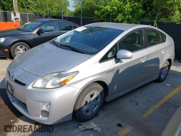 2010 Toyota Prius II z VIN JTDKN3DU5A0013630, wystawiony jako IAAI lot #42475038 z przebiegiem 182 174 mil mil oraz . Historia ofert i sprzedaży dostępna na DreamBid. Obrazek 2.