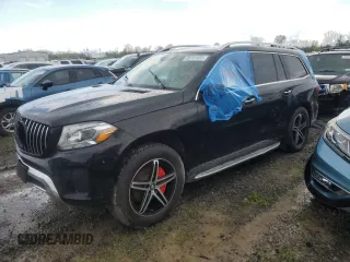 2017 Mercedes-Benz GLS 450 with VIN 4JGDF6EE4HA765897, listed as a Copart auction lot 55741505 with Not Provided miles and Salvage Title. Bid and sale history available at DreamBid. Image 1.