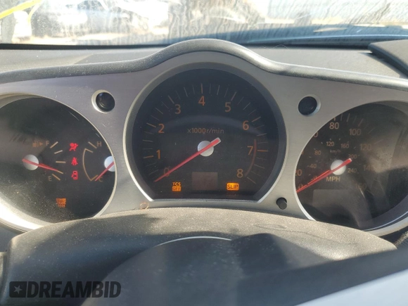 2004 Nissan 350Z Enthusiast with VIN JN1AZ34E74T063248, listed as a Copart auction lot 81887054 with 124,548 mi miles and Salvage Title. Bid and sale history available at DreamBid. Image 9.