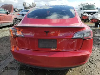 2020 Tesla Model 3 Long Range with VIN 5YJ3E1EB0LF712125, listed as a Copart auction lot 48514815 with 102,397 mi miles and Salvage Title. Bid and sale history available at DreamBid. Image 6.