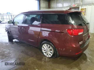 2016 Kia Sedona SX with VIN KNDMC5C1XG6184283, listed as a Copart auction lot 47830095 with 109,445 mi miles and Salvage Title. Bid and sale history available at carsss.com. Image 2.