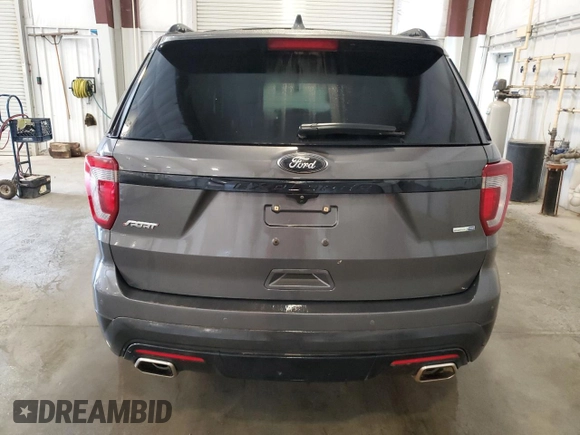 2017 Ford Explorer Sport с VIN 1FM5K8GT4HGC28614, выставлен на аукционе Copart как лот 57759305 с пробегом 126 587 миль миль и Списание • Salvage title. История ставок и продаж доступна на DreamBid. Изображение 6.