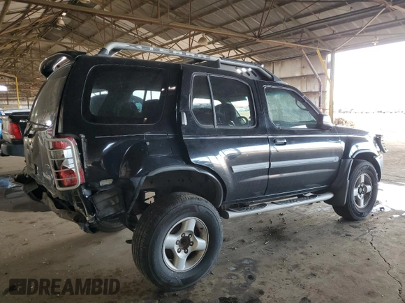 2002 Nissan Xterra XE with VIN 5N1ED28T62C534587, listed as a Copart auction lot 52828005 with 185,848 mi miles and Salvage title. Bid and sale history available at DreamBid. Image 3.
