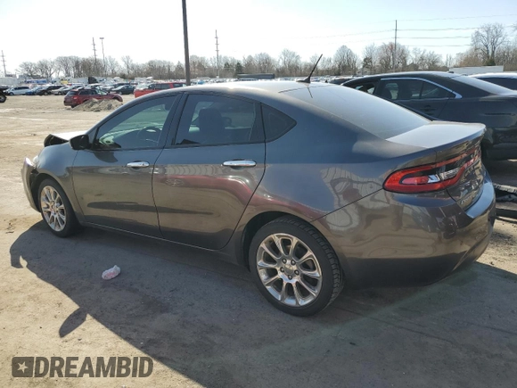 2015 Dodge Dart Limited with VIN 1C3CDFCB2FD174448, listed as a Copart auction lot 49313515 with 130,994 mi miles and Salvage Title. Bid and sale history available at carsss.com. Image 2.