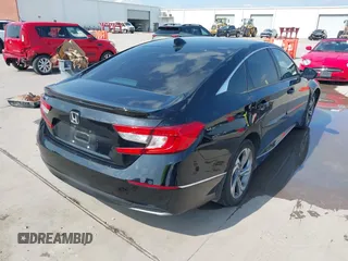 2018 Honda Accord EX-L z VIN 1HGCV1F50JA037148, wystawiony jako IAAI lot #42107201 z przebiegiem 88 395 mil mil oraz . Historia ofert i sprzedaży dostępna na DreamBid. Obrazek 4.