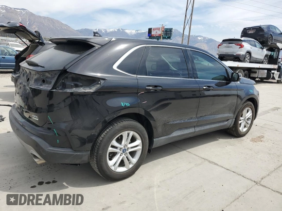 2019 Ford Edge SEL z VIN 2FMPK3J99KBB21856, wystawiony jako Copart lot #53104645 z przebiegiem 98 419 mil mil oraz Szkoda całkowita • Salvage title. Historia ofert i sprzedaży dostępna na DreamBid. Obrazek 3.