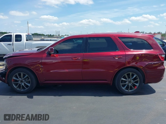 2018 Dodge Durango GT with VIN 1C4RDHDG5JC239657, listed as a IAAI auction lot 42203858 with 156,861 mi miles and . Bid and sale history available at DreamBid. Image 15.