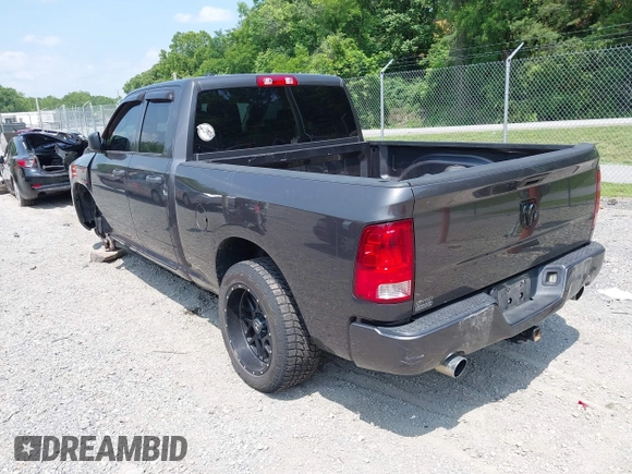 2014 Ram 1500 Tradesman with VIN 1C6RR7FTXES192585, listed as a IAAI auction lot 42438664 with 156,678 mi miles and . Bid and sale history available at DreamBid. Image 3.