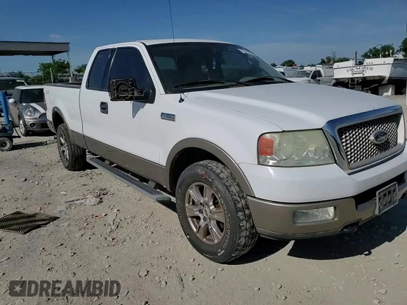 2004 Ford F-150 XLT с VIN 1FTPX14514NB28455, выставлен на аукционе Copart как лот 55142985 с пробегом 208 313 миль миль и Списание • Salvage title. История ставок и продаж доступна на DreamBid. Изображение 13.