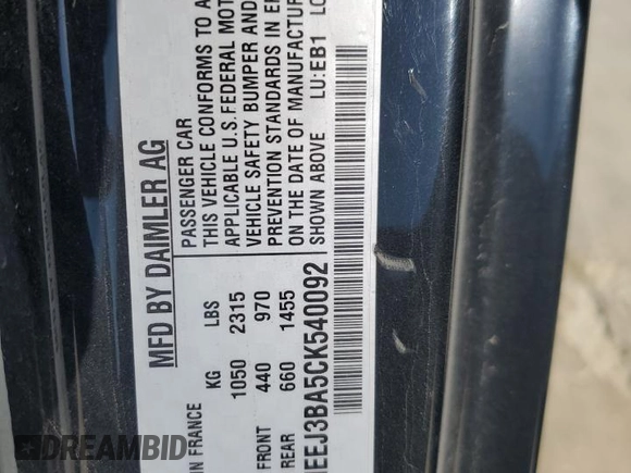 2012 Smart fortwo Pure z VIN WMEEJ3BA5CK540092, wystawiony jako Copart lot #75701964 z przebiegiem 59 355 mil mil oraz Szkody całkowita. Historia ofert i sprzedaży dostępna na DreamBid. Obrazek 12.