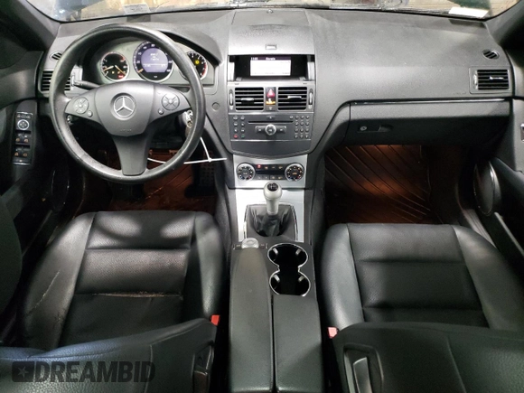 2008 Mercedes-Benz C 300 Sport with VIN WDDGF54X68F090643, listed as a Copart auction lot 88747285 with 116,574 mi miles and Salvage title. Bid and sale history available at DreamBid. Image 8.