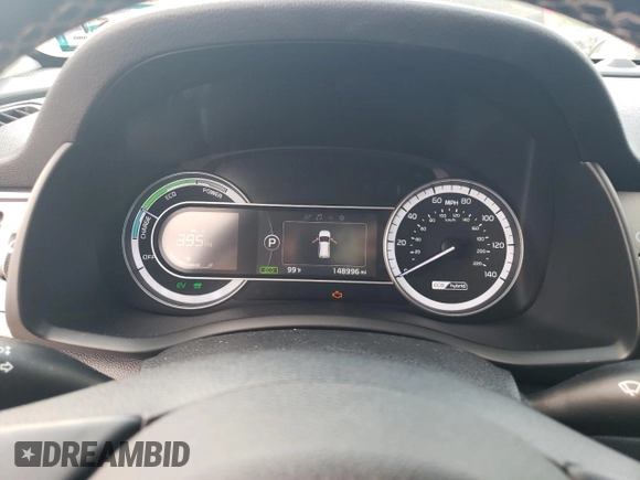 2017 Kia Niro Touring Launch Edition with VIN KNDCC3LC8H5095756, listed as a Copart auction lot 64836794 with 148,996 mi miles and Salvage Title. Bid and sale history available at DreamBid. Image 9.